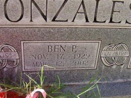 Ben P. Gonzales Ben P. Gonzales