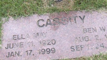 Ben W. Cassity Ben W. Cassity
