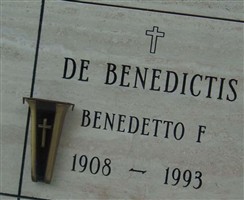Benedetto F. De Benedictis Benedetto F. De Benedictis
