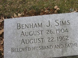 Benham J Sims Benham J Sims