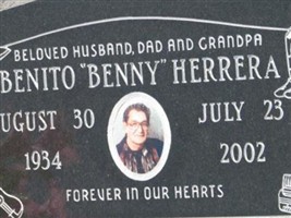 Benito "Benny" Herrera Benito "Benny" Herrera