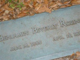 Benjamin Beverly Robinson Benjamin Beverly Robinson