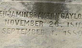 Benjamin Brayton Gaylord