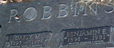 Benjamin E Robbins Benjamin E Robbins