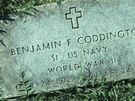 Benjamin F Coddington Benjamin F Coddington