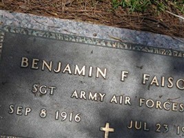 Benjamin F. Faison Benjamin F. Faison