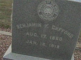 Benjamin F Gafford