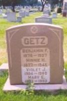Benjamin F. Getz Benjamin F. Getz