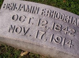 Benjamin F. Rhodehamel Benjamin F. Rhodehamel