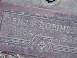 Benjamin F Robinson Benjamin F Robinson
