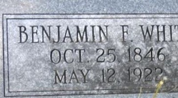 Benjamin F. White Benjamin F. White