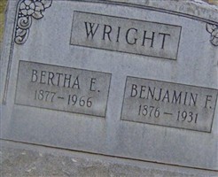 Benjamin F Wright Benjamin F Wright
