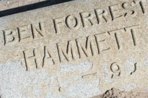 Benjamin Forrest Hammett, Jr Benjamin Forrest Hammett, Jr