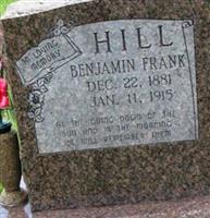 Benjamin Frank Hill