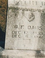 Benjamin Franklin Davis Benjamin Franklin Davis