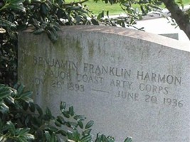Benjamin Franklin Harmon Benjamin Franklin Harmon