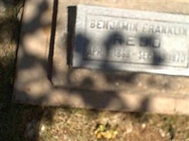 Benjamin Franklin Redd Benjamin Franklin Redd