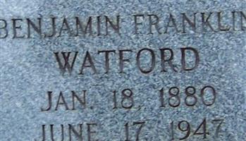 Benjamin Franklin Watford