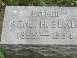 Benjamin H Blair Benjamin H Blair