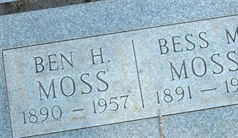 Benjamin H. Moss Benjamin H. Moss