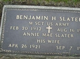 Benjamin H Slater Benjamin H Slater