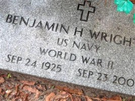 Benjamin H Wright, Sr Benjamin H Wright, Sr