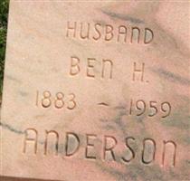 Benjamin Hamilton Anderson