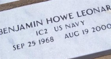 Benjamin Howe Leonard Benjamin Howe Leonard