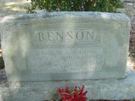 Benjamin Julien Benson Benjamin Julien Benson