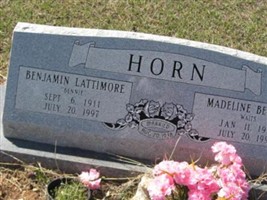 Benjamin Lattimore "Bennie" Horn