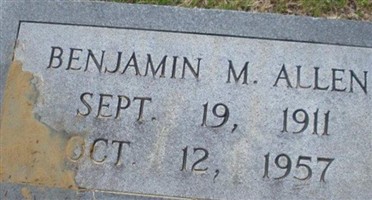 Benjamin M. Allen Benjamin M. Allen