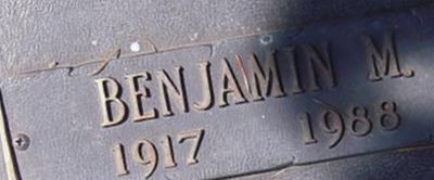 Benjamin M Lehman Benjamin M Lehman