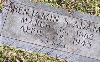 Benjamin S Adams Benjamin S Adams