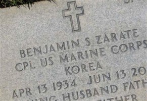 Benjamin S. Zarate Benjamin S. Zarate