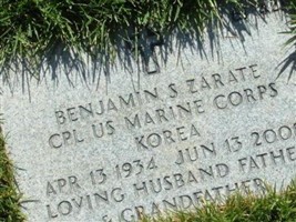 Benjamin S. Zarate Benjamin S. Zarate