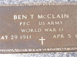 Benjamin T. Mcclain Benjamin T. Mcclain