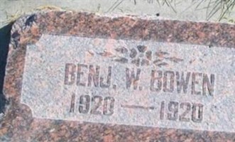 Benjamin W Bowen Benjamin W Bowen