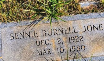 Bennie Burnell Jones Bennie Burnell Jones