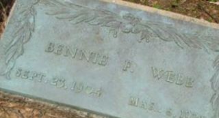 Bennie F Webb Bennie F Webb