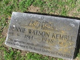 Bennie Ruth Watson Kemble
