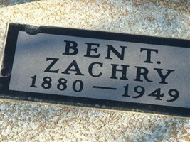 Bennie Tolbert Zachry