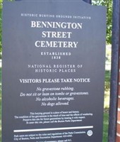 Bennington Street Cemetery Bennington Street Cemetery