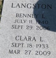 Benny L Langston