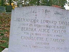 Berdea Alice Fleming Taylor