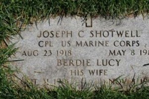 Berdie Lucy Brownell Shotwell Berdie Lucy Brownell Shotwell
