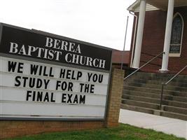 Berea Baptist Church Cemetery