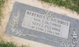 Berenice Larsen Nicholls Berenice Larsen Nicholls