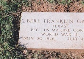 Berl Franklin Gray