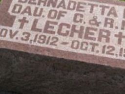 Bernadetta M Lecher