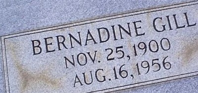Bernadine Gill Bernadine Gill